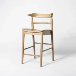 Kaysville Curved Back Wood Counter Height Barstool - Threshold™ Designed With Studio McGee -Threshold Furniture Outlet GUEST 023f7aed 536a 4f95 b97e 35970af67510