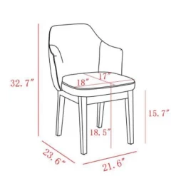 Kinston Curved Back Upholstered Dining Chair - Threshold™ -Threshold Furniture Outlet GUEST 04c47342 90c1 4c6b 937d 99e62b2ec17f