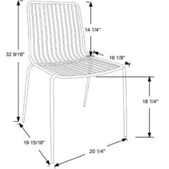 Set Of 2 Sodra Rounded Seat Wire Dining Chair Black - Threshold™ -Threshold Furniture Outlet GUEST 0f828125 acf9 421a 891b 2b59dd6df491