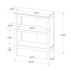36" Carson 2 Shelf Bookcase - Threshold™ -Threshold Furniture Outlet GUEST 1d3e89ba d717 4b00 b53c 257b0e59a98d