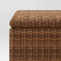 Brookfield Patio End Table With Storage - Brown - Threshold™ -Threshold Furniture Outlet GUEST 28817774 0b8a 4bfc a42a 5b7ee0f6e0d1