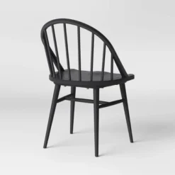 2pk Adwolf Rounded Spindle Dining Chairs Black - Threshold™ 10 2pk Adwolf Rounded Spindle Dining Chairs Black - Threshold™ -Threshold Furniture Outlet GUEST 3349c84d 67f7 4df0 bbc1 7211fcfc09d1