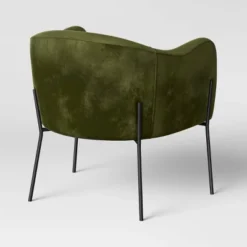 Gladden Rounded Back Anywhere Chair Dark Green - Threshold™ -Threshold Furniture Outlet GUEST 3626b6f8 9117 453d ba49 abf970c92318
