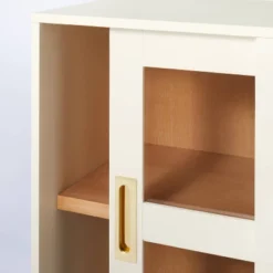 32" Promontory Sliding Glass 2 Door Cabinet - Threshold™ Designed With Studio McGee 18 32" Promontory Sliding Glass 2 Door Cabinet - Threshold™ Designed With Studio McGee -Threshold Furniture Outlet GUEST 398e0eec bec3 45c1 95e7 a8239c467b48