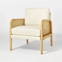 Cane Accent Chair Cream - Threshold™ Designed With Studio McGee -Threshold Furniture Outlet GUEST 425dab13 ab47 4f03 adfa 872e0793bca3