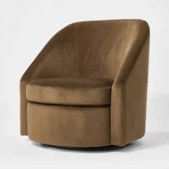 Slope Arm Swivel Chair Velvet - Threshold™ Designed With Studio McGee 12 Slope Arm Swivel Chair Velvet - Threshold™ Designed With Studio McGee -Threshold Furniture Outlet GUEST 47ae5e38 0ed9 45fc 91bd 246e072ac65c