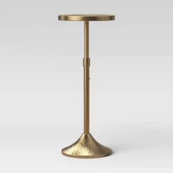 Lasker Patina Brass Drink Table Brass - Threshold™ -Threshold Furniture Outlet GUEST 4ce6a8a2 ec0a 4ff8 a987 c943a4d32ee3