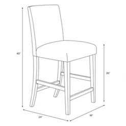 25" Velvet Parsons Counter Height Barstool Wood - Threshold™ 15 25" Velvet Parsons Counter Height Barstool Wood - Threshold™ -Threshold Furniture Outlet GUEST 502e98e9 d371 4be1 ac02 195efdc5d03b