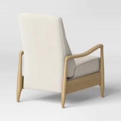 Dusk Mid-Century Wooden Arm Recliner - Threshold™ -Threshold Furniture Outlet GUEST 55702441 300a 4057 98b7 7c66fcf823b0