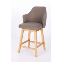 Kinston Swivel Curved Back Upholstered Counter Height Barstool - Threshold™ -Threshold Furniture Outlet GUEST 585574a8 4152 4afb 9413 75eba22346a7