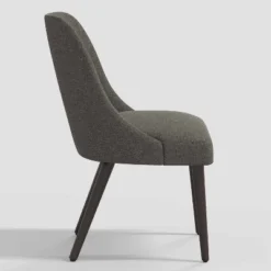 Geller Modern Dining Chair In Textured Linen Zuma - Threshold™ -Threshold Furniture Outlet GUEST 58ef16f4 9ef2 4c77 8ddd 4ad461c1f90f