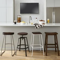 Lewiston Adjustable Swivel Barstool - Threshold™ -Threshold Furniture Outlet GUEST 5c2ad5e6 21b1 408f b694 ea2408655584