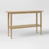 Gretna Narrow Console Table Natural - Threshold™