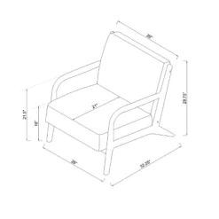 Esters Wood Armchair - Threshold™ -Threshold Furniture Outlet GUEST 671b808a 0f51 4b1b 8bb1 34be7d271a3c