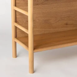 72" Holladay Curved Wooden Bookcase - Threshold™ Designed With Studio McGee -Threshold Furniture Outlet GUEST 68f47188 5121 4717 ac39 f4ceeabd4e01