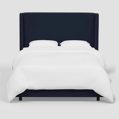 Antwerp Wingback Bed In Velvet - Threshold™ 1 Antwerp Wingback Bed In Velvet - Threshold™