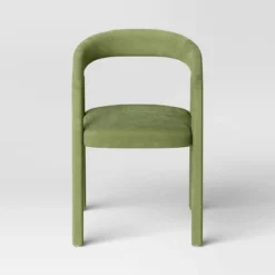 Lana Curved Back Upholstered Dining Chair Olive Green Velvet - Threshold™ 5 Lana Curved Back Upholstered Dining Chair Olive Green Velvet - Threshold™ -Threshold Furniture Outlet GUEST 718af06f 9d96 42aa a067 2e2ad58efde4