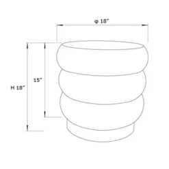 Clarkdale Channel Tufted Ottoman With Wood Base - Threshold™ Designed With Studio McGee -Threshold Furniture Outlet GUEST 7621a4fb 13fc 40b5 8a63 c059333f64cb