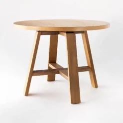 42" Linden Round Wood Dining Table - Threshold™ Designed With Studio McGee -Threshold Furniture Outlet GUEST 76f39d84 a190 4b52 8dd9 493baf78d72a