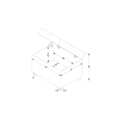 Essex Single Storage Ottoman - Threshold™ -Threshold Furniture Outlet GUEST 7daf8fb7 ace4 4731 8dd9 6933718d7b73