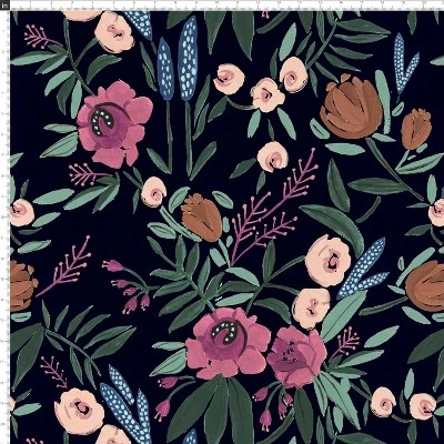 Geller Modern Counter Height Barstool In Botanical Grant Floral Ink - Threshold™ 6 Geller Modern Counter Height Barstool In Botanical Grant Floral Ink - Threshold™ - Image 6