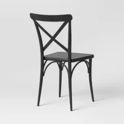 Set Of 2 Malden French Bistro Dining Chair Black - Threshold™ -Threshold Furniture Outlet GUEST 85aa72af 8670 4557 9439 02081c08fd22
