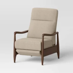 Dusk Mid-Century Wooden Arm Recliner - Threshold™ -Threshold Furniture Outlet GUEST 8847a956 a9d1 4f39 9606 b945601b21b9