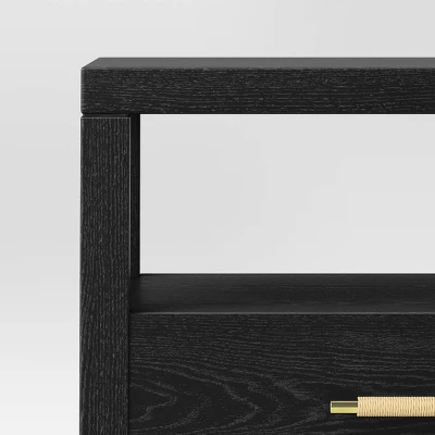 Corded Wood Accent Table - Threshold™ 4 Corded Wood Accent Table - Threshold™ - Image 4