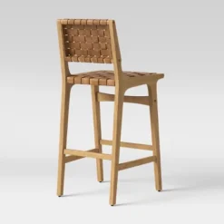 Ceylon Woven And Wood Barstool - Threshold™ -Threshold Furniture Outlet GUEST 97729f57 2dc0 4c9f 9157 318e2db4fc8f