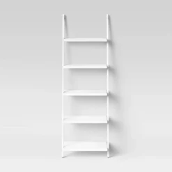 72" Loring 5 Shelf Leaning Bookshelf - Threshold™ -Threshold Furniture Outlet GUEST a23b32cc a606 41b2 a0b1 43ad83a8d609