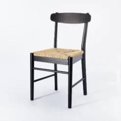 Logan Wood Dining Chair With Woven Seat - Threshold™ Designed With Studio McGee -Threshold Furniture Outlet GUEST a48fd9e6 3c2f 437a bb66 70671f884474
