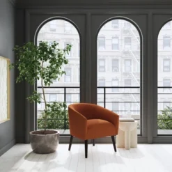 Printers Chair In Textured Linen - Threshold™ -Threshold Furniture Outlet GUEST a54af641 c6e2 41ac 8306 f3e065161ac4