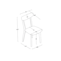 Astrid Mid-Century Dining Chairs - Threshold™ -Threshold Furniture Outlet GUEST a9ca3eee 4e1b 44cc 9434 431437e4e776