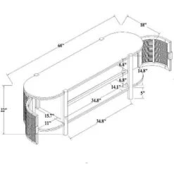 Portola Hills Caned Door TV Stand For TVs Up To 60" - Threshold™ Designed With Studio McGee -Threshold Furniture Outlet GUEST aba2ea09 33b5 40d8 8eb5 a81996af25bb