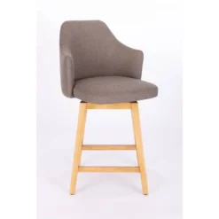 Kinston Swivel Curved Back Upholstered Counter Height Barstool - Threshold™ -Threshold Furniture Outlet GUEST ac591056 690f 4419 9a77 7e7acc88ba5d