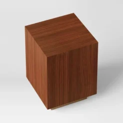 Wood And Metal Plinth Accent Table - Threshold™ -Threshold Furniture Outlet GUEST b0aa5303 be68 469f af51 3993844f9d1c