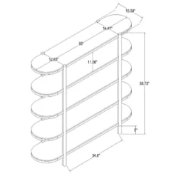 57" Portola Hills 5 Shelf Horizontal Bookcase - Threshold™ Designed With Studio McGee -Threshold Furniture Outlet GUEST b0ffd2cc a3d5 4cfa 8018 6df7d8fb0ee4