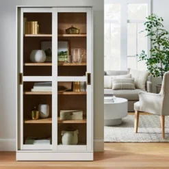 72" Promontory Cabinet With Sliding Doors - Threshold™ Designed With Studio McGee 21 72" Promontory Cabinet With Sliding Doors - Threshold™ Designed With Studio McGee -Threshold Furniture Outlet GUEST b155d4f0 eae2 44b5 8f8b 7a4c62886824