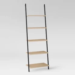 72" Loring 5 Shelf Leaning Bookshelf - Threshold™ -Threshold Furniture Outlet GUEST b2f506da fcdc 4735 b10b d49aa58dbbd8