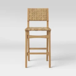 Ceylon Woven And Wood Barstool - Threshold™ -Threshold Furniture Outlet GUEST b47c260b 137b 44bc 8227 ee206ab69657