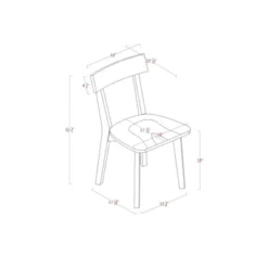 Set Of 2 Bombelli Modern Dining Chair Black - Threshold™ -Threshold Furniture Outlet GUEST b4d023ff 4934 4313 b7a2 f6a4907943a5