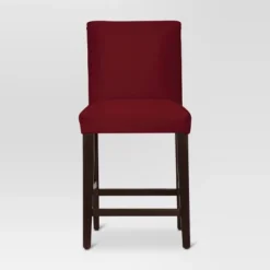 25" Velvet Parsons Counter Height Barstool Wood - Threshold™ 19 25" Velvet Parsons Counter Height Barstool Wood - Threshold™ -Threshold Furniture Outlet GUEST b539eeaa 1ae4 48fe 875e 083e930b8dc6