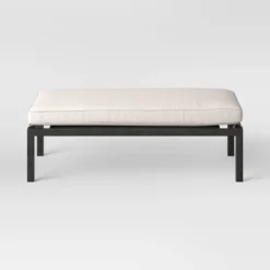 Ryegate 2pc 4' Mini Patio Daybed With Ottoman Weathered Teak - Threshold™ 13 Ryegate 2pc 4' Mini Patio Daybed With Ottoman Weathered Teak - Threshold™ -Threshold Furniture Outlet GUEST c54a025c 0c05 41ba a278 f43cfc523ab2