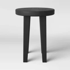 Woodland Carved Wood Accent Table - Black - Threshold 9 Woodland Carved Wood Accent Table - Black - Threshold -Threshold Furniture Outlet GUEST c81a09d3 1741 4f8f 8822 8ba23599b9d6