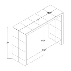 Ogden Burled Wood Console Table - Threshold™ Designed With Studio McGee -Threshold Furniture Outlet GUEST c9d87896 2f67 4a2a 9ba3 39f9f44679da