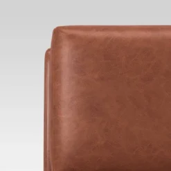 Gelbin Faux Leather Slipper Chair With Wood Legs - Threshold™ -Threshold Furniture Outlet GUEST ca30ad32 100b 42bf 8d48 be6ce0a7edc1