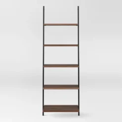 72" Loring 5 Shelf Leaning Bookshelf - Threshold™ -Threshold Furniture Outlet GUEST ca4a252c 9447 4c0f 8281 32c20ac3b8d2
