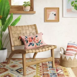 Ceylon Woven Accent Chair Natural - Thresholdâ˘