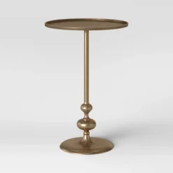 Londonberry Turned Accent Table Brass - Threshold™ -Threshold Furniture Outlet GUEST d25fc13c e72a 48a7 a4ae 5073d83ccc11