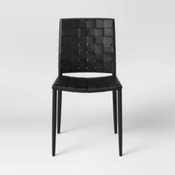 Wellfleet Woven Leather Metal Base Dining Chair - Threshold™ 9 Wellfleet Woven Leather Metal Base Dining Chair - Threshold™ -Threshold Furniture Outlet GUEST d277a128 5ebe 419f 8c46 04f8da2a89bf